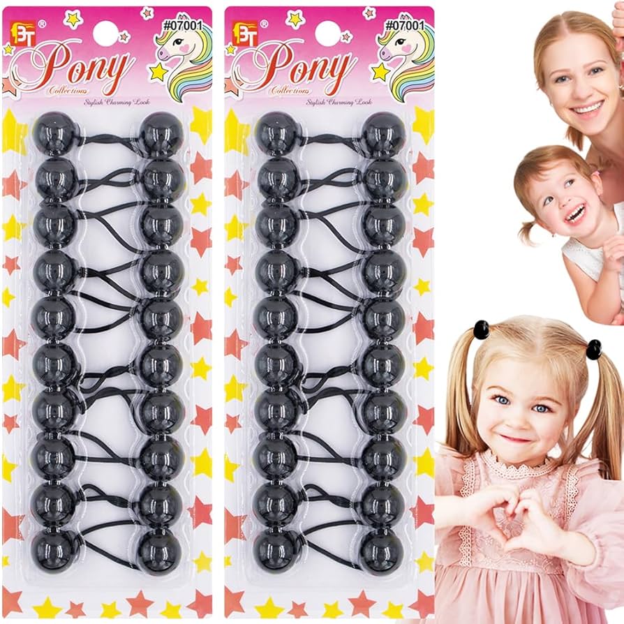 Amazon.com : Beauty Town 20PCS Bubble Ponytail Holders